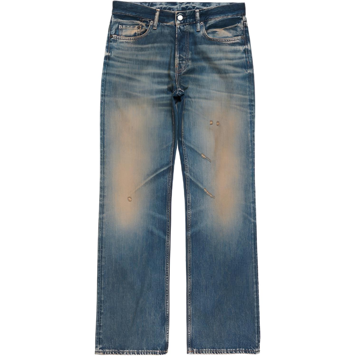 Рокка выцветшие потертые джинсы Acne Studios, синий
Рокка выцветшие потертые джинсы Acne Studios, синий