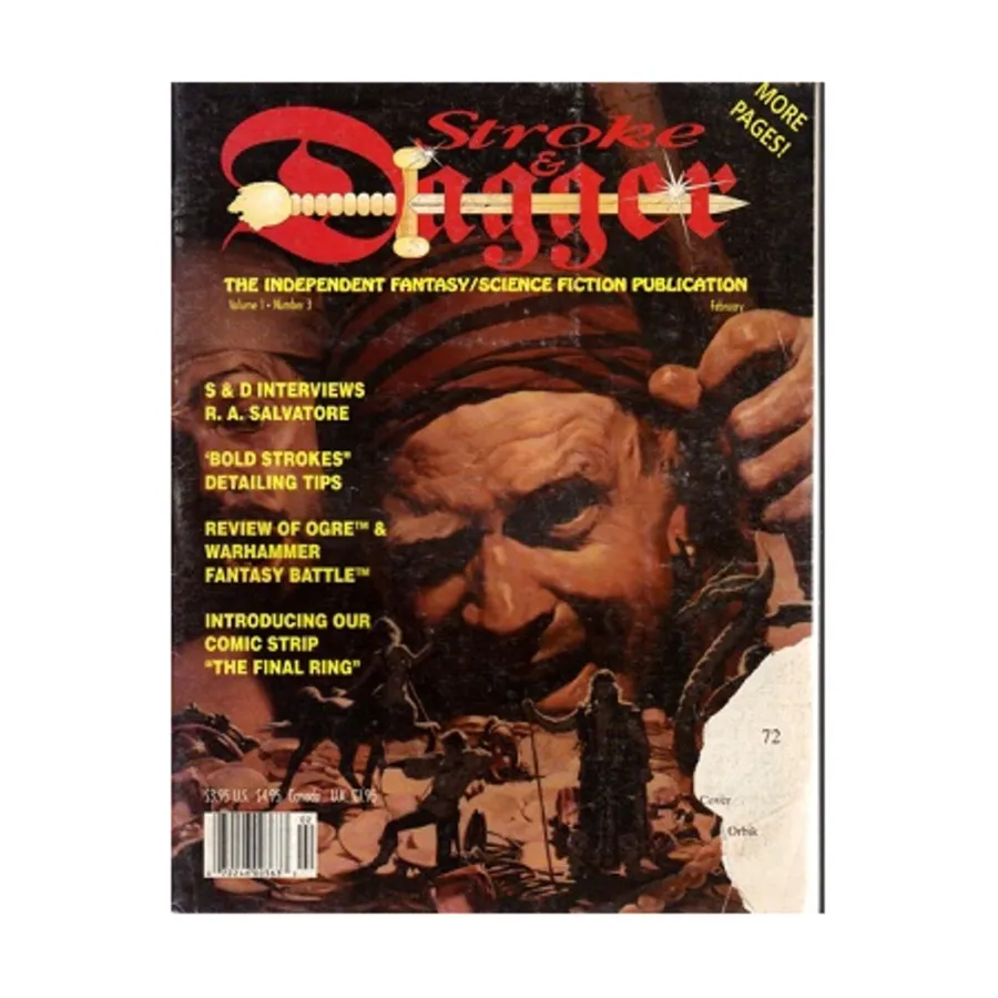 Журнал Vol. 1, #3 "Modifying a Citadel Tyranid", Stroke & Dagger Magazine
Журнал Vol. 1, #3 "Modifying a Citadel Tyranid", Stroke & Dagger Magazine