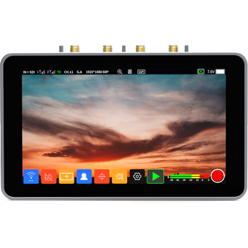 Shimbol ZO600MS 5,5-дюймовый беспроводной 3G-SDI и HDMI сенсорный видеорегистратор/монитор 1080p60
Shimbol ZO600MS 5,5-дюймовый беспроводной 3G-SDI и HDMI сенсорный видеорегистратор/монитор 1080p60