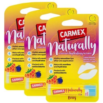 Naturally Berry Бальзам для губ Натуральный увлажняющий стик 4,25 г, Carmex
Naturally Berry Бальзам для губ Натуральный увлажняющий стик 4,25 г, Carmex