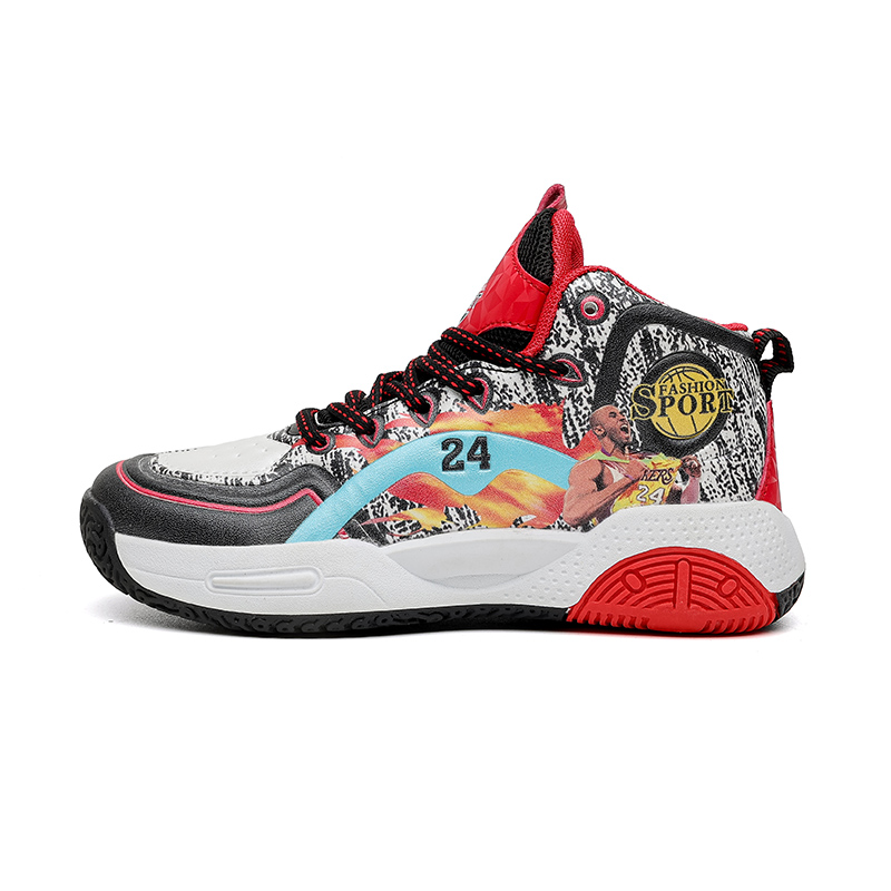 Высокие детские баскетбольные кроссовки для детей FIRS Kids, черный/красный
Высокие детские баскетбольные кроссовки для детей FIRS Kids, черный/красный