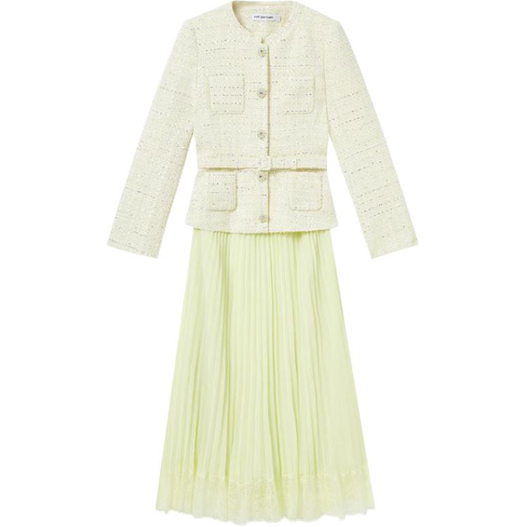 Self-Portrait Длинное платье с длинными рукавами Женское Кремово-желтое
Self-Portrait Длинное платье с длинными рукавами Женское Кремово-желтое