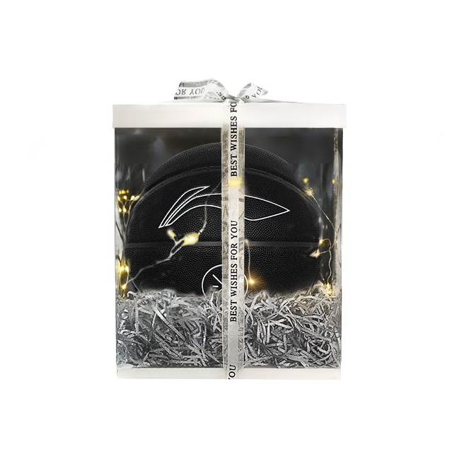 LINING Баскетбольный мяч PU черный размер 7 тренировочный унисекс
LINING Баскетбольный мяч PU черный размер 7 тренировочный унисекс