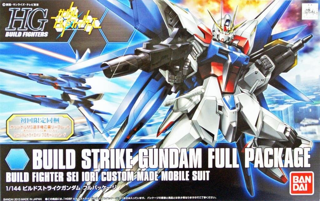 Gundam - hgbf build Strike Gundam полный пакет 1/144 - комплект модели Inna marka
Gundam - hgbf build Strike Gundam полный пакет 1/144 - комплект модели Inna marka