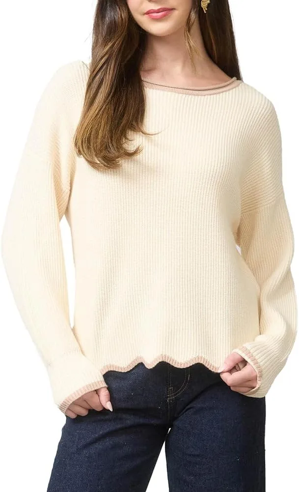 Блу Пеппер свитер с контрастной отделкой Easel
Блу Пеппер свитер с контрастной отделкой Easel