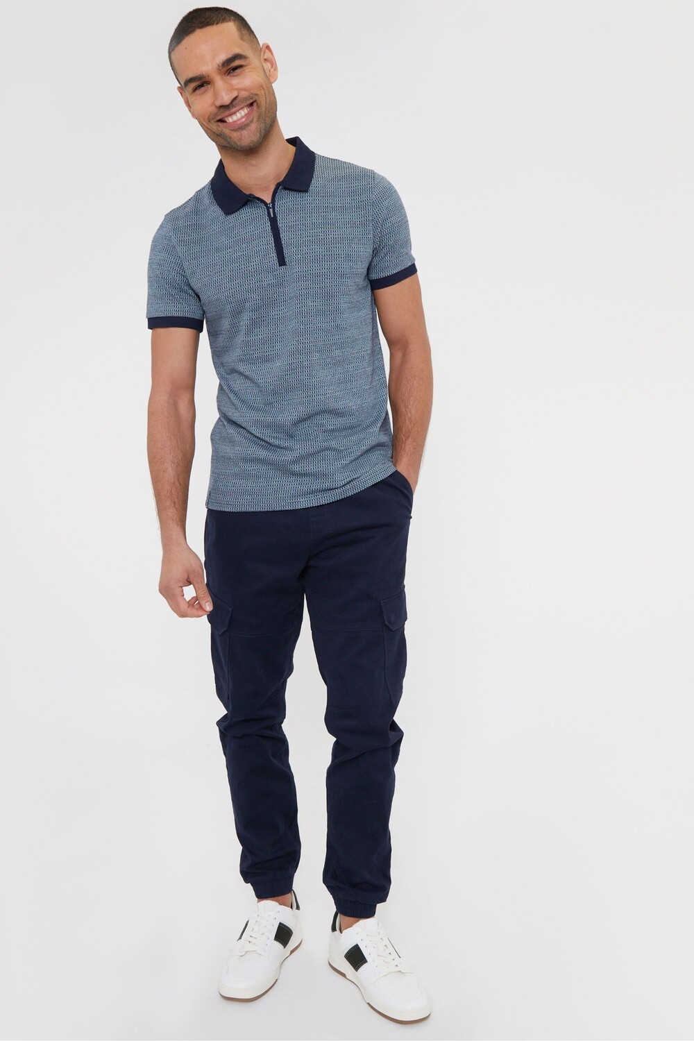 Брюки-Карго из эластичного хлопка в стиле джоггер Threadbare, синий
Брюки-Карго из эластичного хлопка в стиле джоггер Threadbare, синий