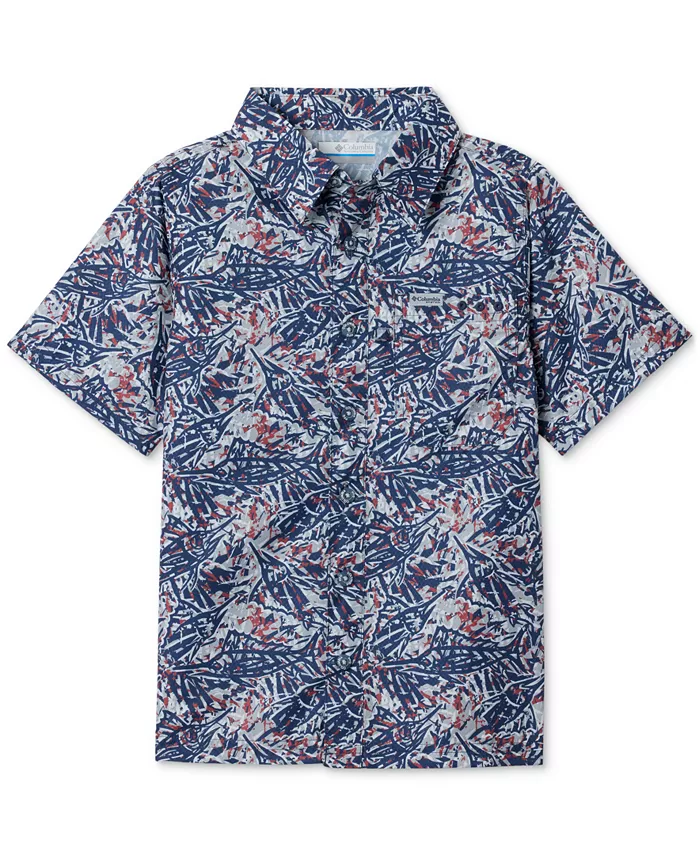 Большие мальчики, лагерная рубашка с коротким рукавом Super Slack Tide Columbia, синий
Большие мальчики, лагерная рубашка с коротким рукавом Super Slack Tide Columbia, синий