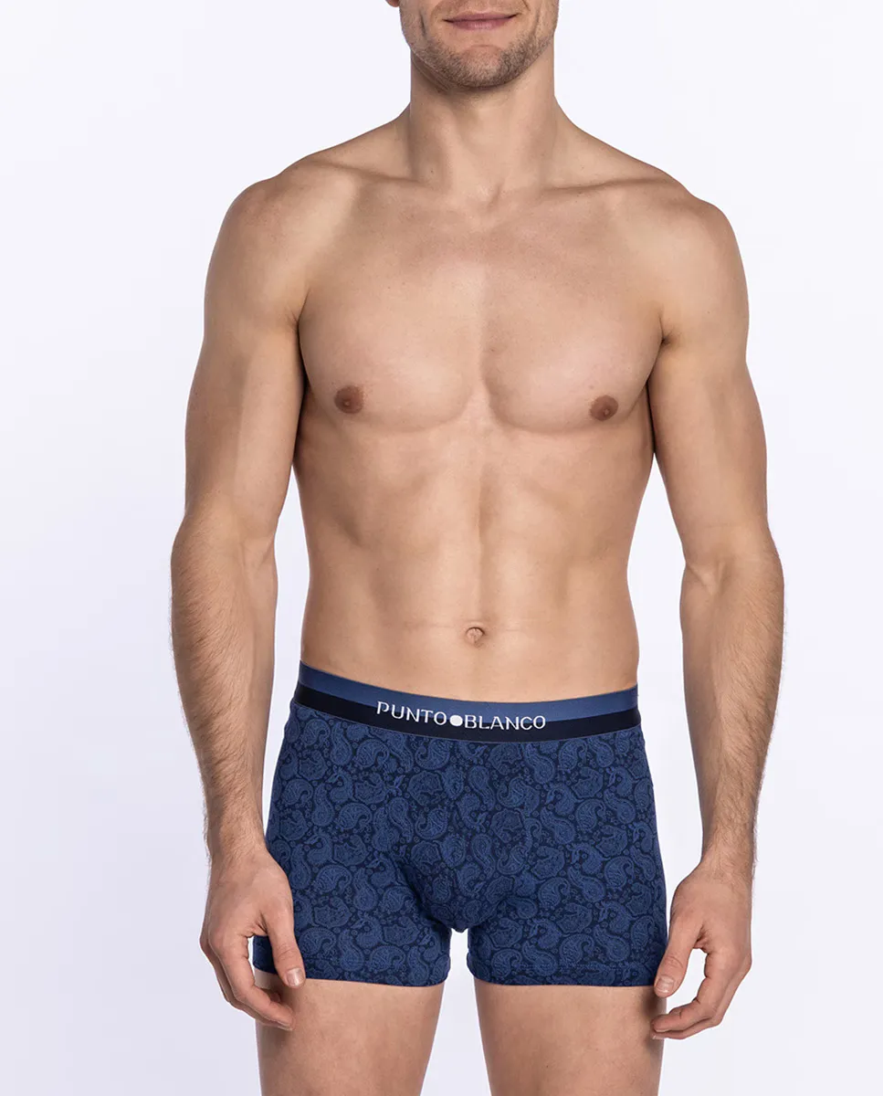 Набор из 2 мужских вязаных боксеров темно-синего цвета Punto Blanco, тёмно-синий
Набор из 2 мужских вязаных боксеров темно-синего цвета Punto Blanco, тёмно-синий