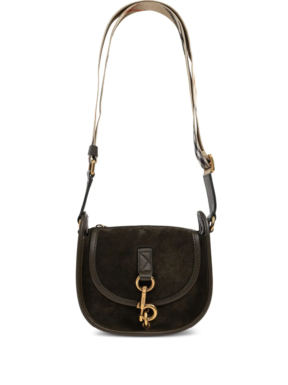 Мини-сумка через плечо B Clip Burberry, зеленый
Мини-сумка через плечо B Clip Burberry, зеленый