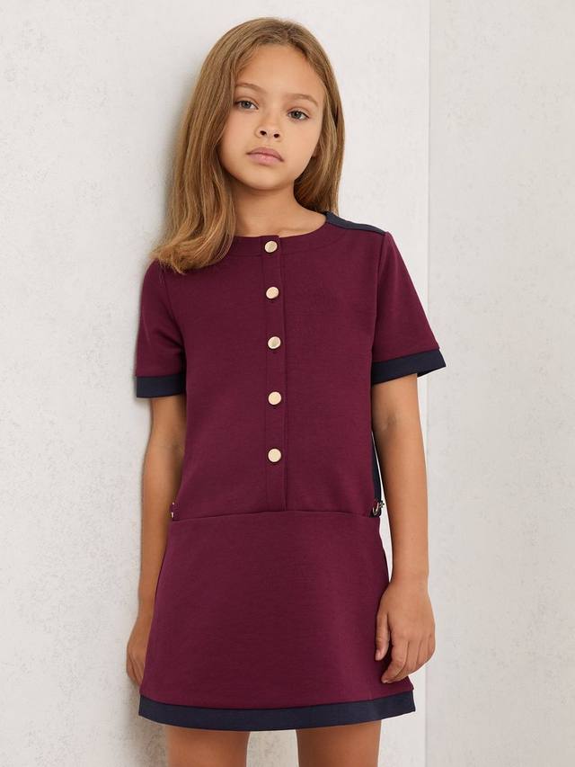 Детское платье Levi с короткими рукавами Reiss, Burgundy
Детское платье Levi с короткими рукавами Reiss, Burgundy