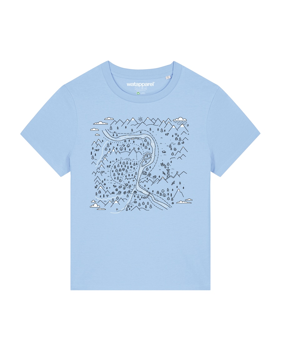 Рубашка Watapparel Landschaft, темно-синий/светло-синий
Рубашка Watapparel Landschaft, темно-синий/светло-синий