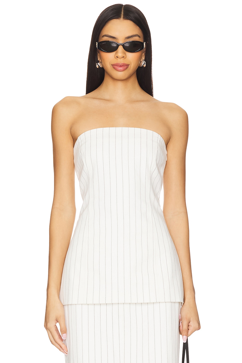 Топ Dionne из джинсовой полосатой ткани 4Th & Reckless, white
Топ Dionne из джинсовой полосатой ткани 4Th & Reckless, white