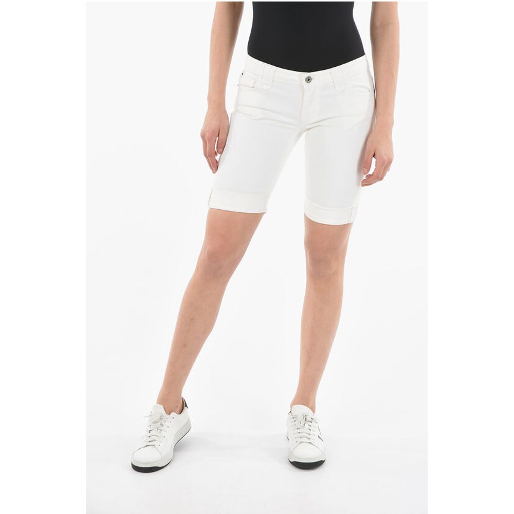 Шорты из денима стрейч с 5 карманами и логотипом на пуговицах Woolrich, White
Шорты из денима стрейч с 5 карманами и логотипом на пуговицах Woolrich, White