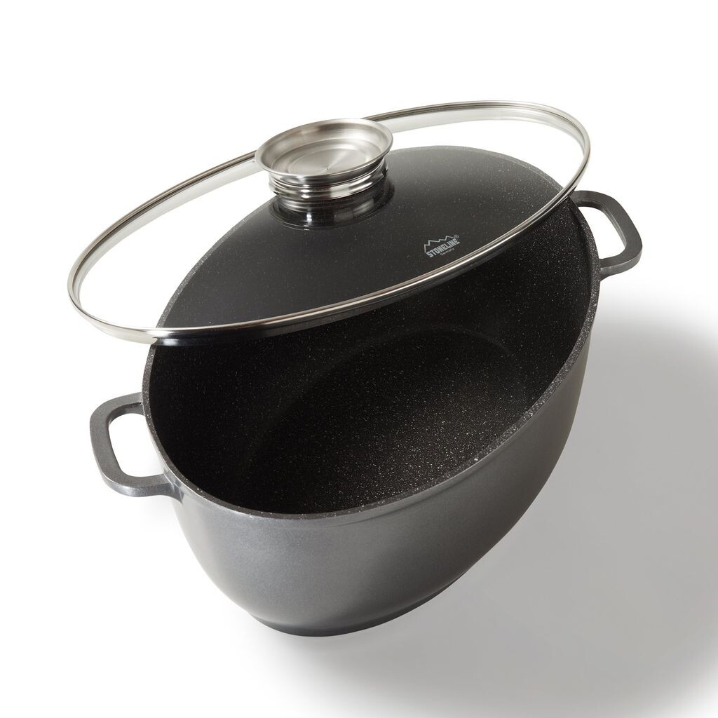 Жаровня STONELINE Gourmet 39 x 26 см, с крышкой из ароматического стекла, подходит для индукционной плиты и духовки
Жаровня STONELINE Gourmet 39 x 26 см, с крышкой из ароматического стекла, подходит для индукционной плиты и духовки