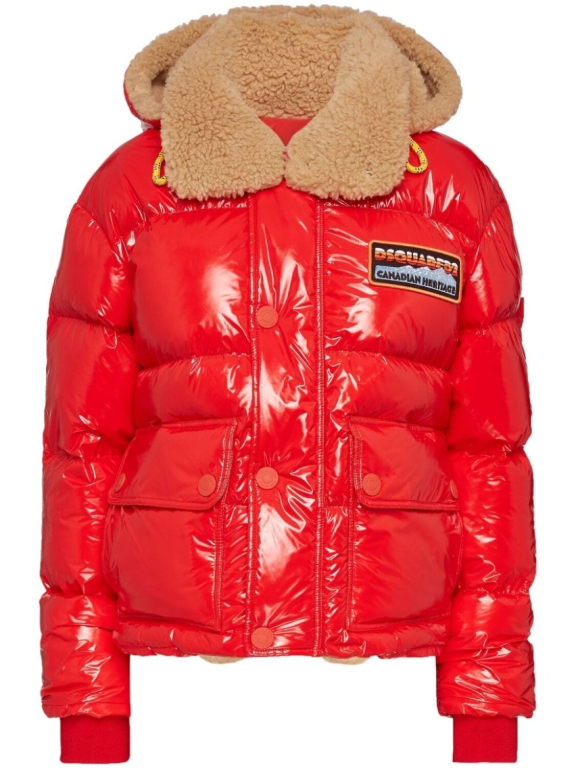 DSQUARED2 пуховик с логотипом, красный
DSQUARED2 пуховик с логотипом, красный
