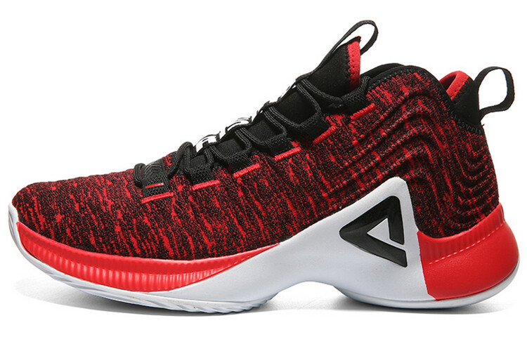 Баскетбольные кроссовки мужские среднего размера, черные/красные Peak
Баскетбольные кроссовки мужские среднего размера, черные/красные Peak