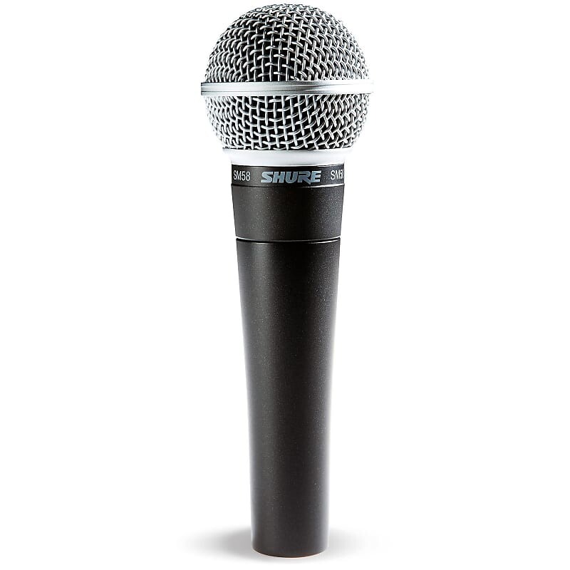 Кардиоидный динамический вокальный микрофон Shure SM58 Handheld Cardioid Dynamic Microphone
Кардиоидный динамический вокальный микрофон Shure SM58 Handheld Cardioid Dynamic Microphone