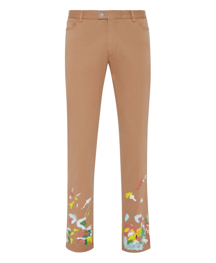 Брюки чинос мокрые Philipp Plein, бежевый
Брюки чинос мокрые Philipp Plein, бежевый