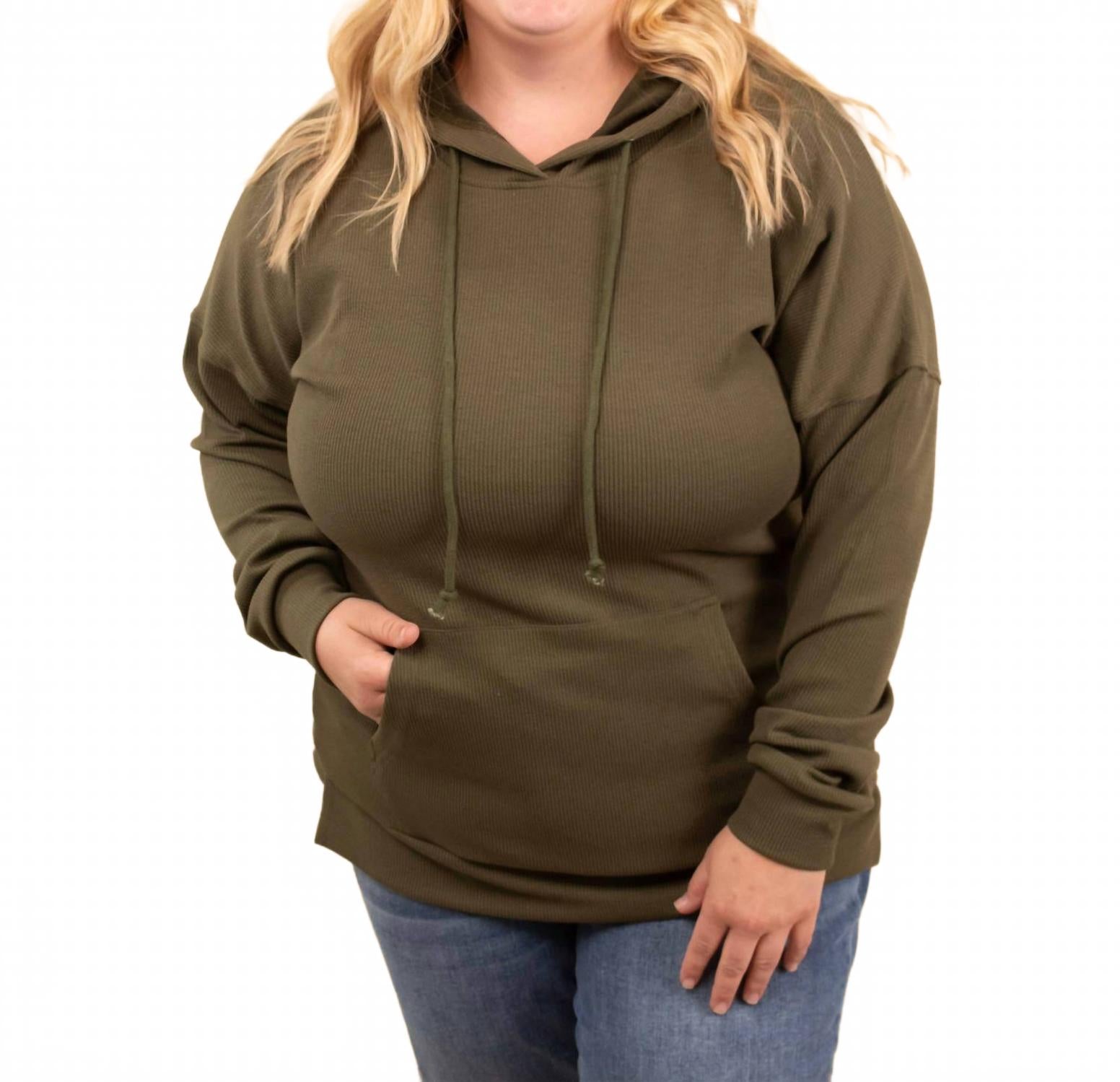 Michelle Mae Худи Kacey в рубчик, оливкового цвета
Michelle Mae Худи Kacey в рубчик, оливкового цвета