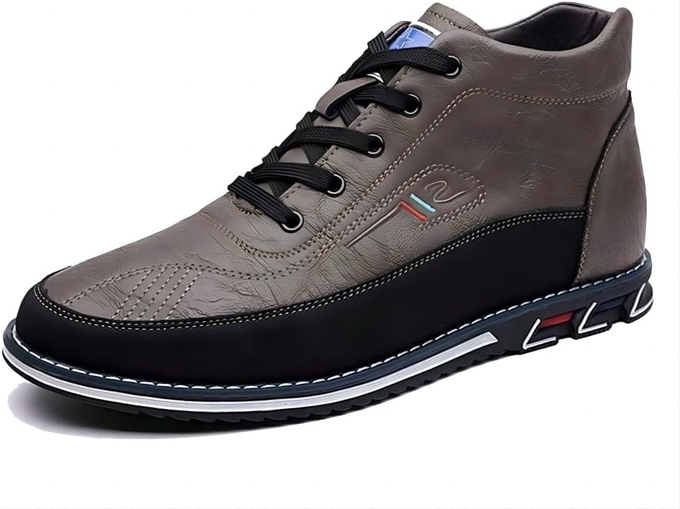 Мужские повседневные кожаные ботинки Asifn для бизнеса, вождения и прогулок, теплые, с легким надеванием, удобные, с регулируемой высотой голенища, хаки
Мужские повседневные кожаные ботинки Asifn для бизнеса, вождения и прогулок, теплые, с легким надеванием, удобные, с регулируемой высотой голенища, хаки