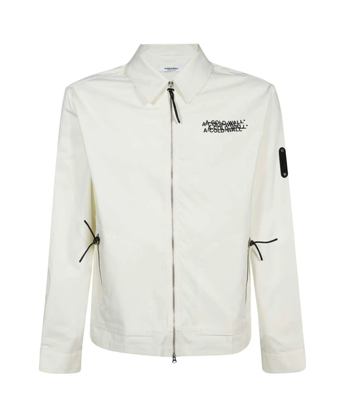 Хлопковая рубашка с застежкой-молнией спереди и логотипом. A-Cold-Wall, бежевый
Хлопковая рубашка с застежкой-молнией спереди и логотипом. A-Cold-Wall, бежевый