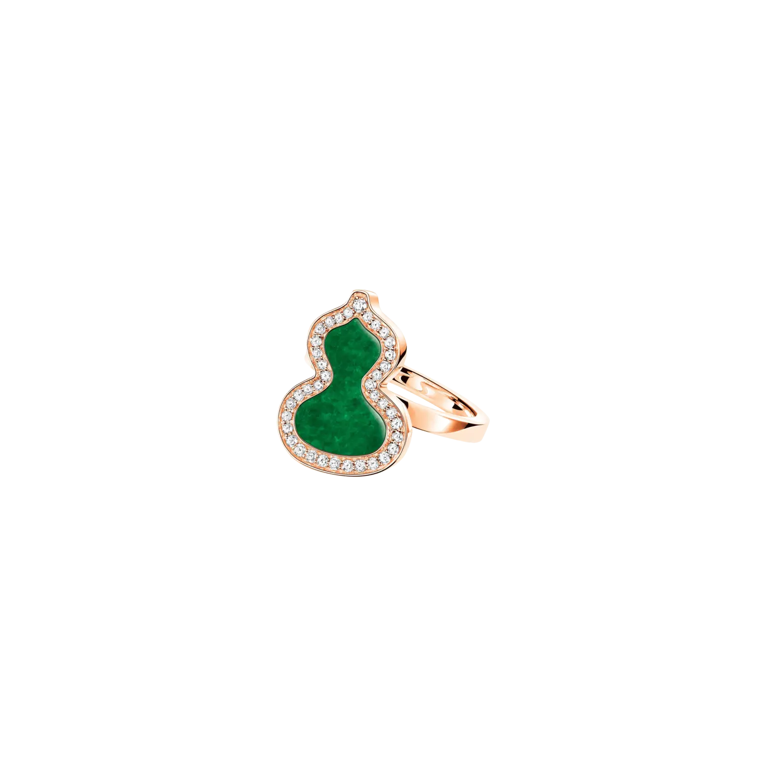 Кольцо Qeelin Wulu petit из розового золота с бриллиантами и нефритом
Кольцо Qeelin Wulu petit из розового золота с бриллиантами и нефритом