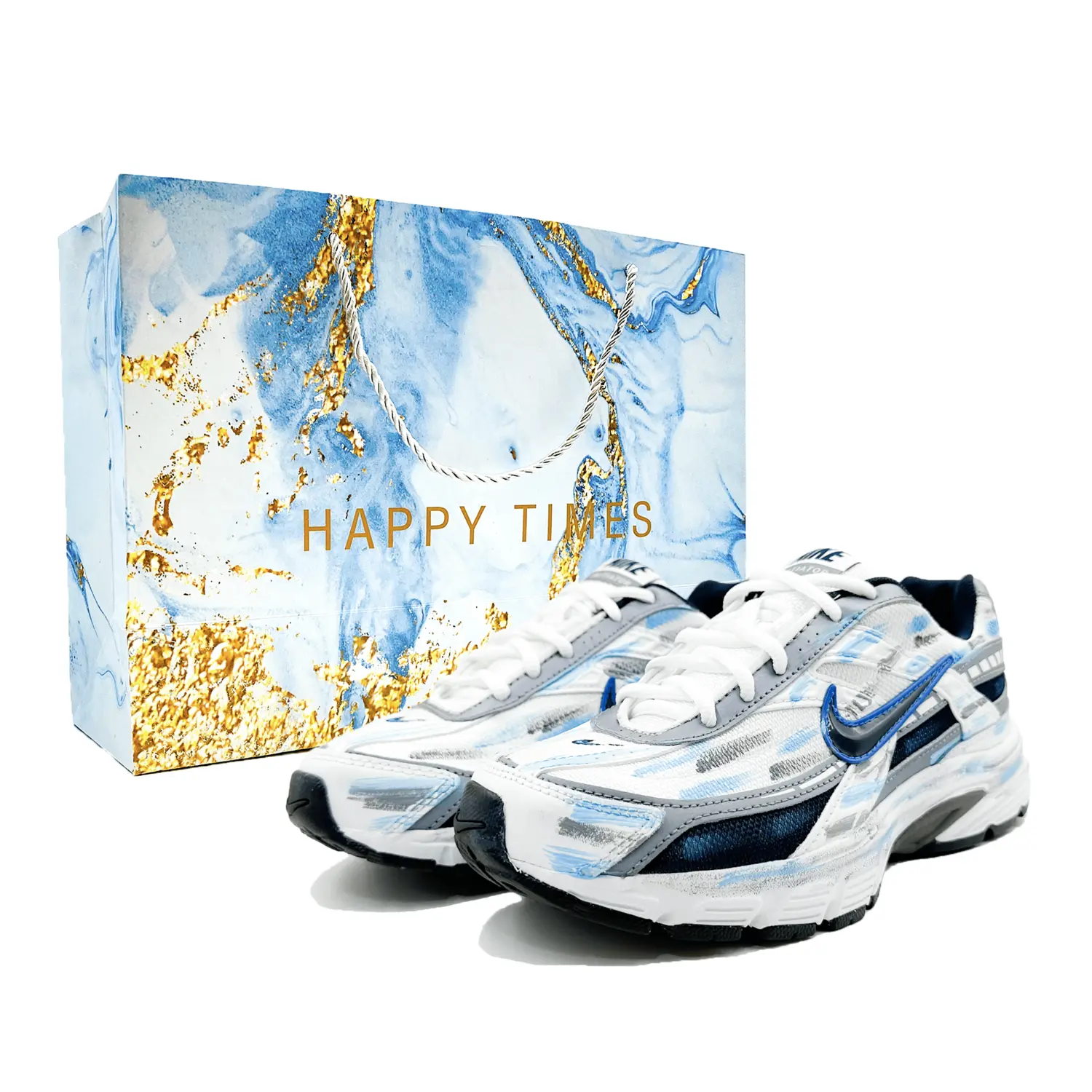 Nike Кроссовки Initiator с низким верхом, устойчивые к истиранию, мужские, белые, синие
Nike Кроссовки Initiator с низким верхом, устойчивые к истиранию, мужские, белые, синие