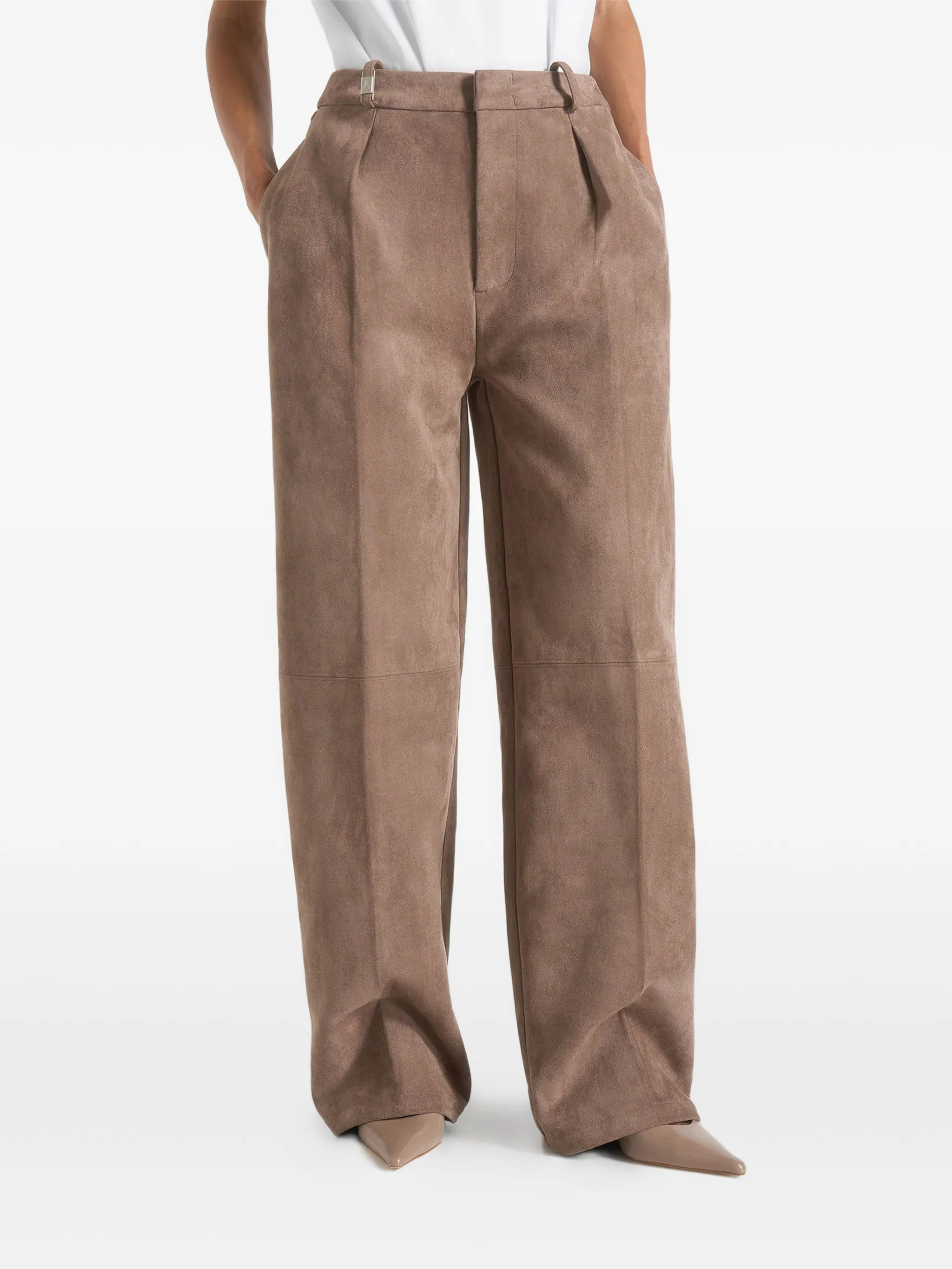 Брюки Solène eiffel с деталями Manière De Voir, коричневый
Брюки Solène eiffel с деталями Manière De Voir, коричневый