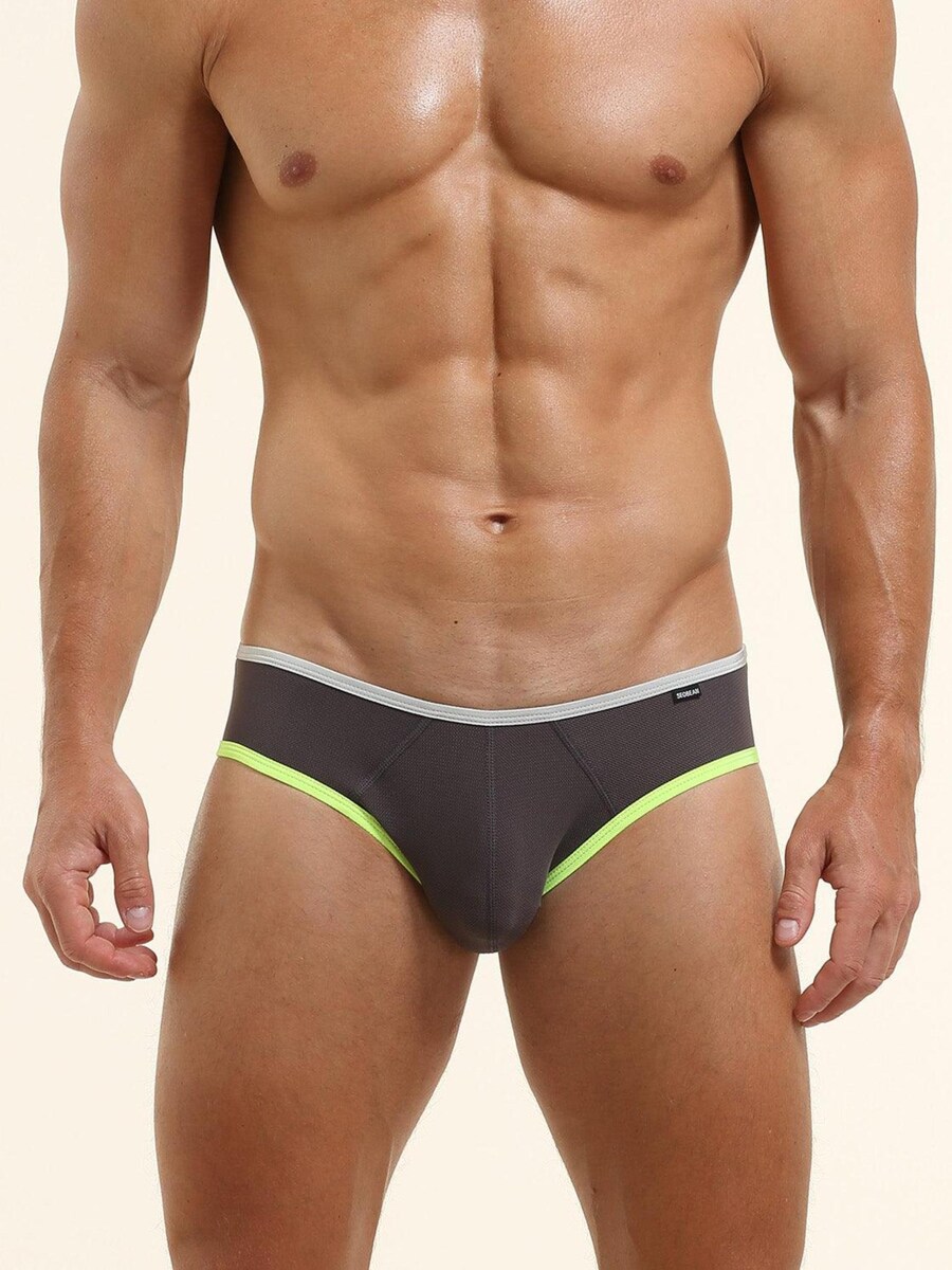 Трусики SEOBEAN Colourway Contrast Nylon Brief, серый
Трусики SEOBEAN Colourway Contrast Nylon Brief, серый