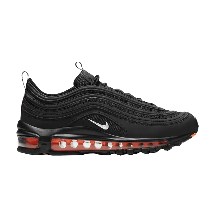 Кроссовки Nike Air Max 97 GS 'Black Total Orange', черный
Кроссовки Nike Air Max 97 GS 'Black Total Orange', черный