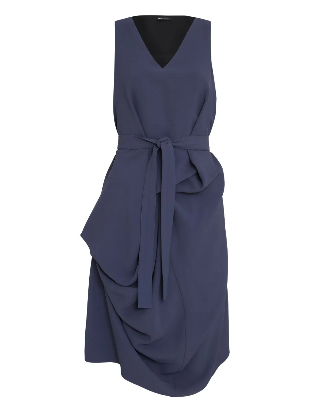 Платье миди с драпировкой и V-образным вырезом Uma | Raquel Davidowicz, синий
Платье миди с драпировкой и V-образным вырезом Uma | Raquel Davidowicz, синий