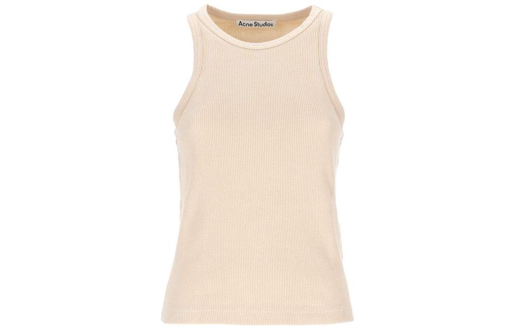 Футболка без рукавов с V-образным вырезом на спине Acne Studios, желтая
Футболка без рукавов с V-образным вырезом на спине Acne Studios, желтая