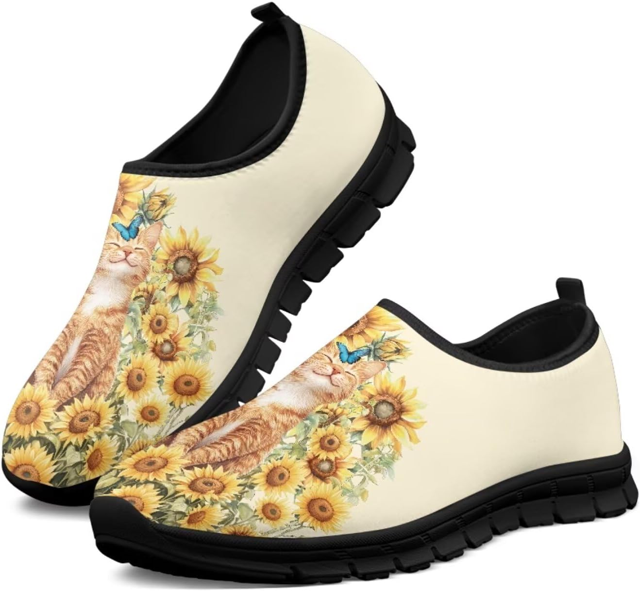 Мужские слипоны Hsaiyjsp с принтом кошки, повседневные лоферы, обувь без шнурков, кроссовки для бега, дышащие кроссовки, Sunflowers Cat
Мужские слипоны Hsaiyjsp с принтом кошки, повседневные лоферы, обувь без шнурков, кроссовки для бега, дышащие кроссовки, Sunflowers Cat