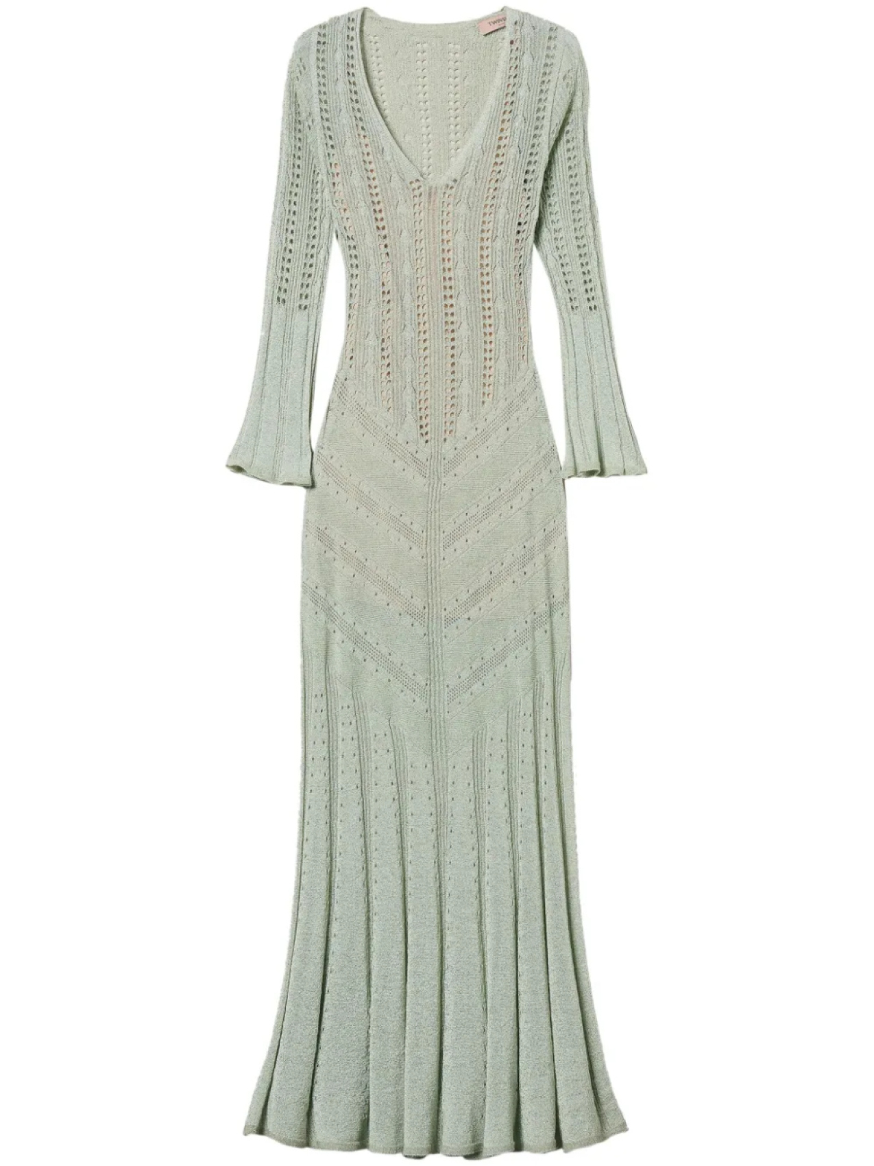 Трикотажное платье TWINSET, зеленый
Трикотажное платье TWINSET, зеленый