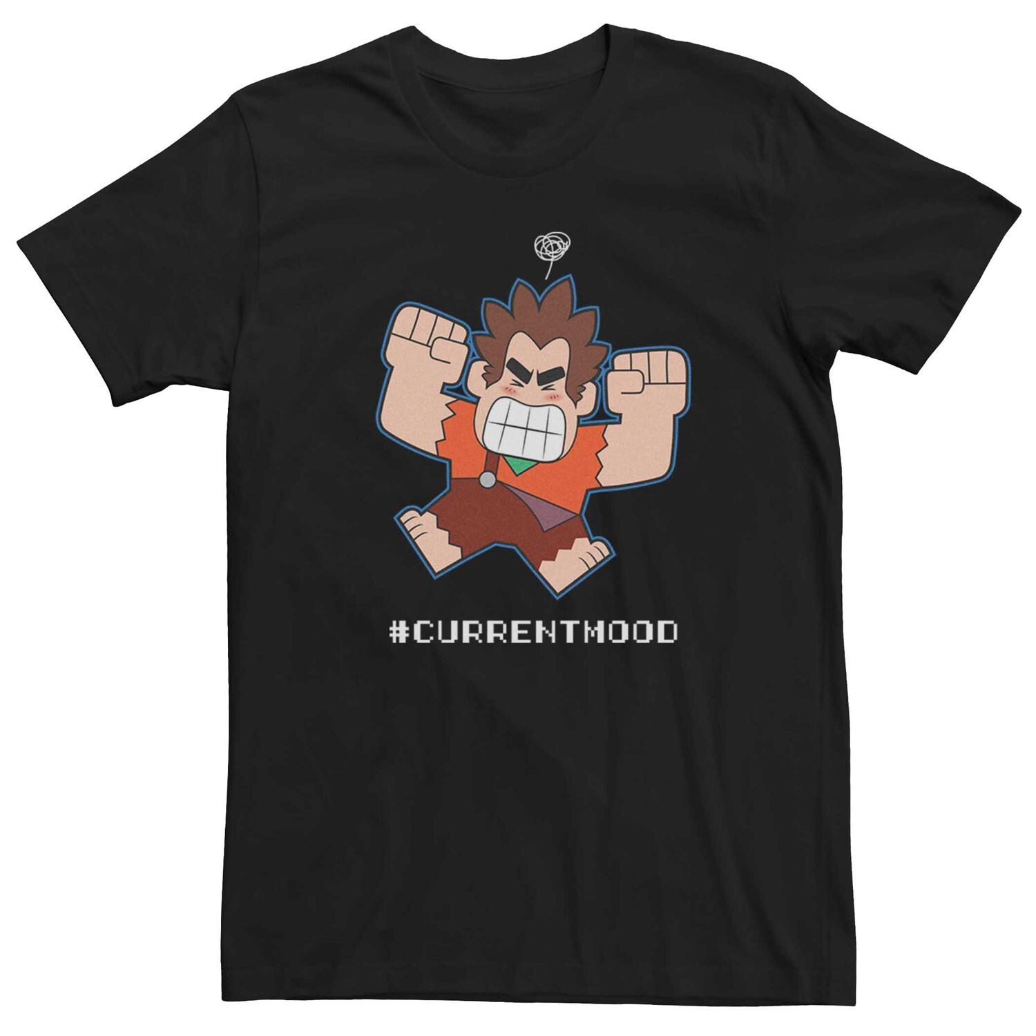 Мужская футболка Disney Wreck It Ralph 2 Current Mood Licensed Character, черный
Мужская футболка Disney Wreck It Ralph 2 Current Mood Licensed Character, черный