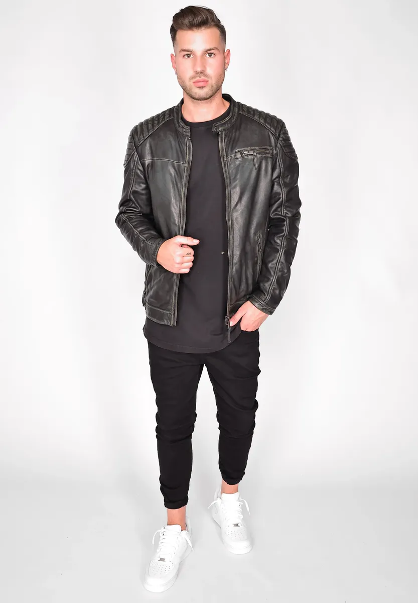 Кожаная куртка МУСТАНГ "31020234" Mustang, черный
Кожаная куртка МУСТАНГ "31020234" Mustang, черный