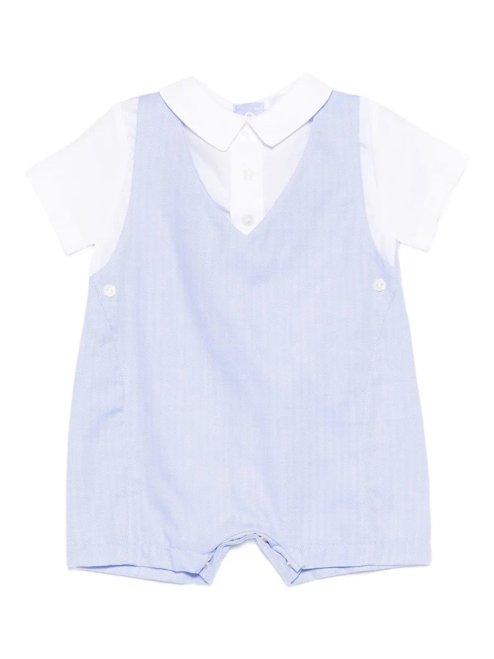 Комбинезон из ёлочки на пуговицах Nanan, синий
Комбинезон из ёлочки на пуговицах Nanan, синий