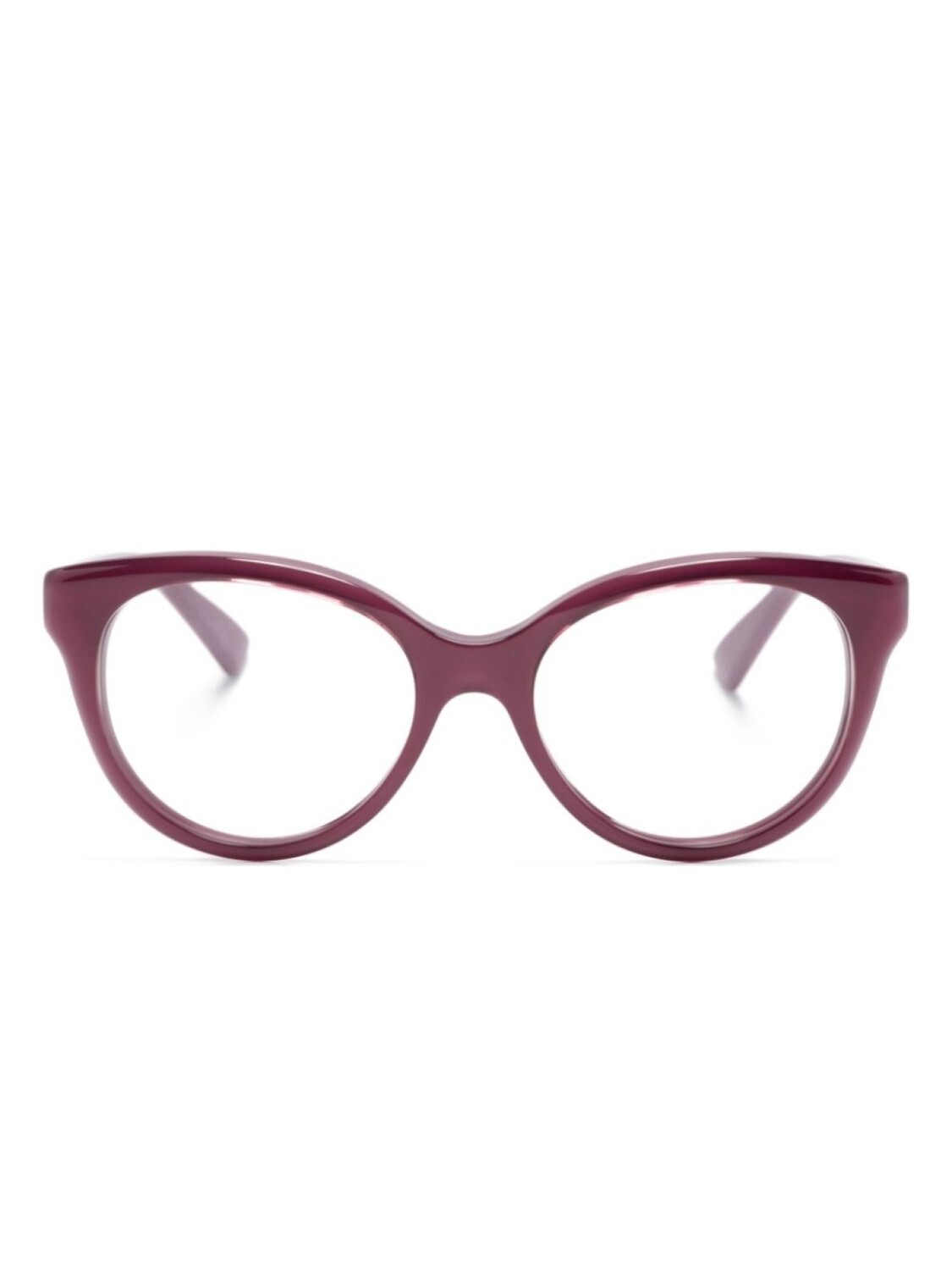 Gucci Eyewear очки в круглой оправе с логотипом, фиолетовый 
Gucci Eyewear очки в круглой оправе с логотипом, фиолетовый