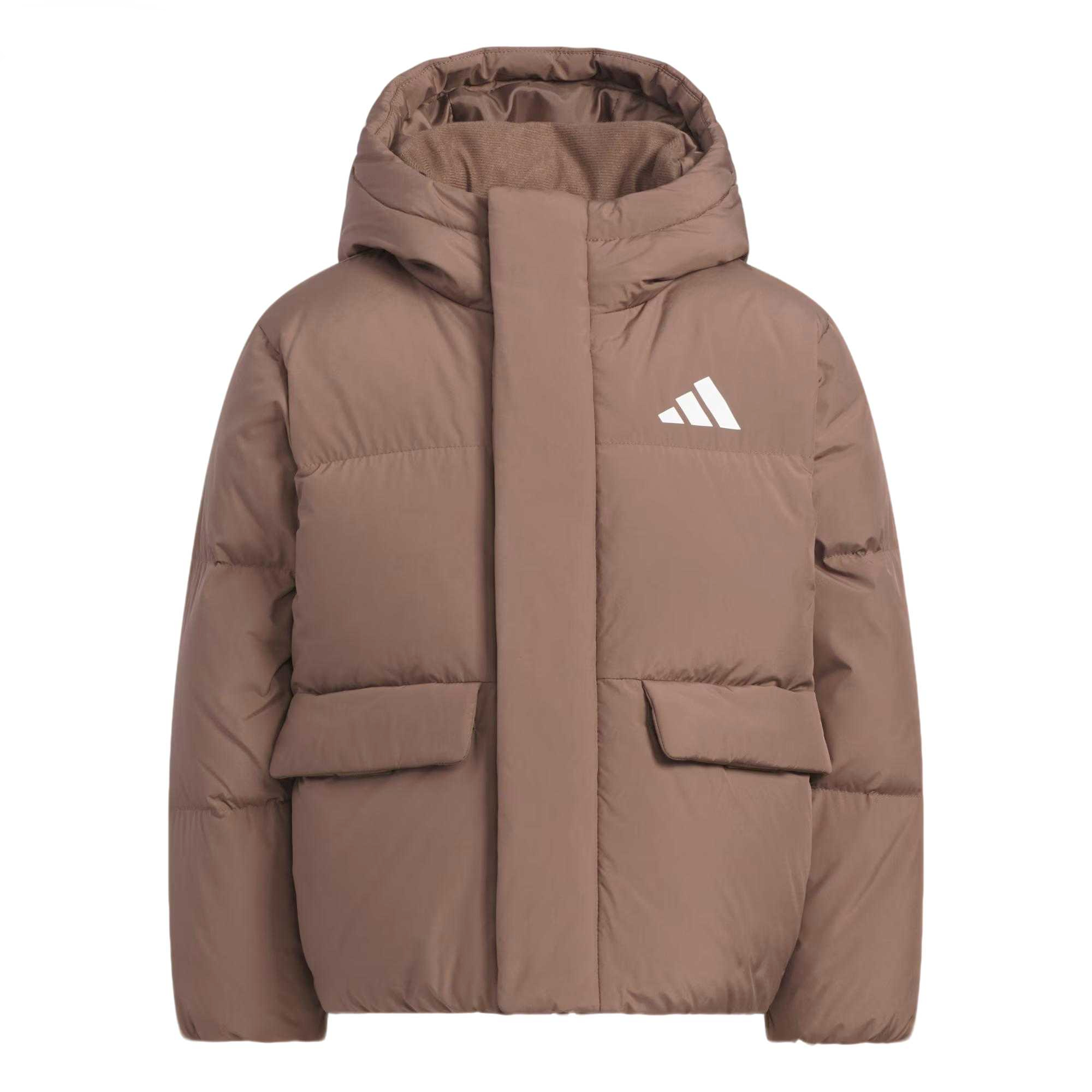 Детская пуховая куртка Adidas, коричневый
Детская пуховая куртка Adidas, коричневый