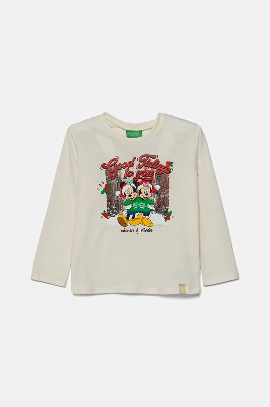 Детская хлопковая водолазка United Colors Of Benetton, бежевый
Детская хлопковая водолазка United Colors Of Benetton, бежевый