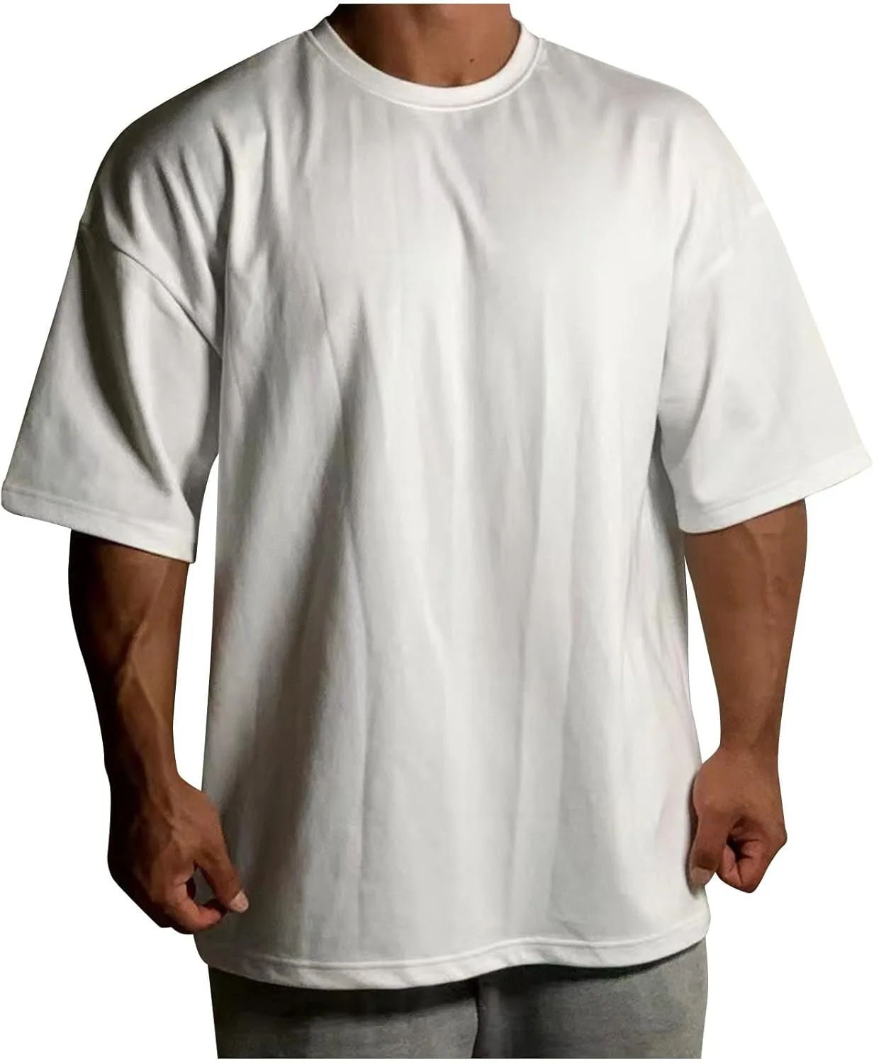 Футболка Big and Tall для мужчин, короткий рукав, однотонная
Футболка Big and Tall для мужчин, короткий рукав, однотонная