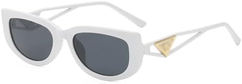 Модные винтажные солнцезащитные очки «кошачий глаз» в маленькой квадратной оправе для женщин, а также мужские солнцезащитные очки с полыми дужками неправильной формы MTZJH, White Grey
Модные винтажные солнцезащитные очки «кошачий глаз» в маленькой квадратной оправе для женщин, а также мужские солнцезащитные очки с полыми дужками неправильной формы MTZJH, White Grey