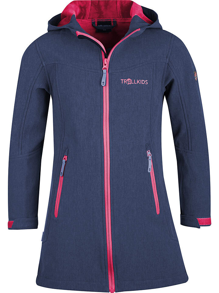 Куртка софтшелл Trollkids, цвет dunkelblau/pink
Куртка софтшелл Trollkids, цвет dunkelblau/pink