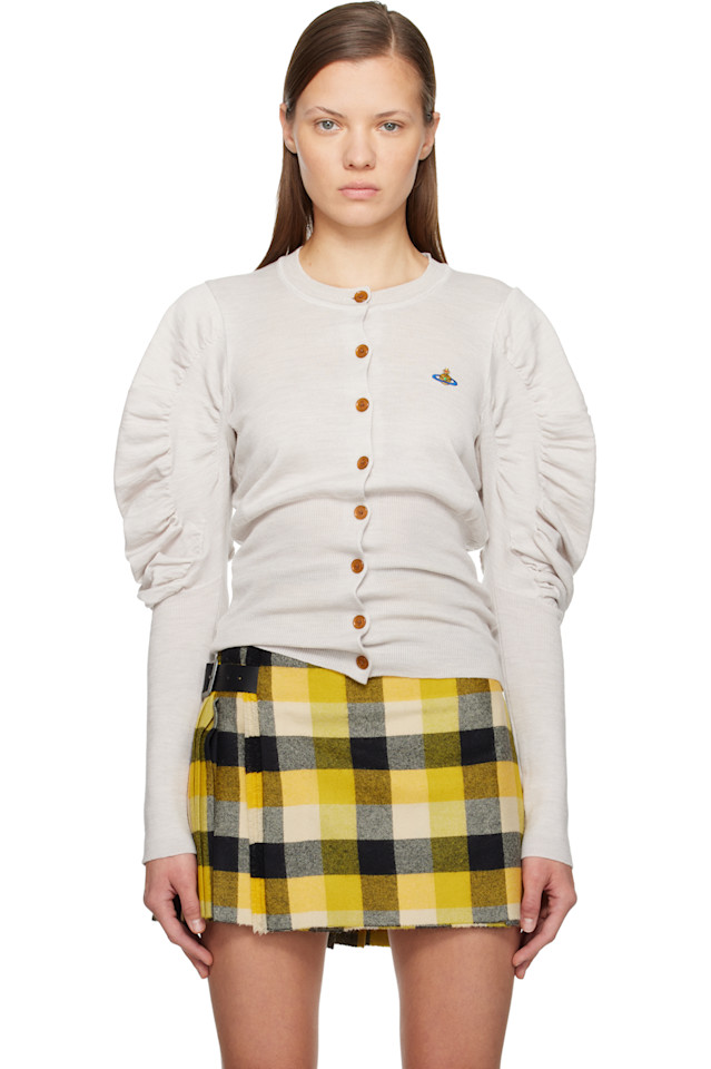 Vivienne Westwood Серый кардиган Эли
Vivienne Westwood Серый кардиган Эли