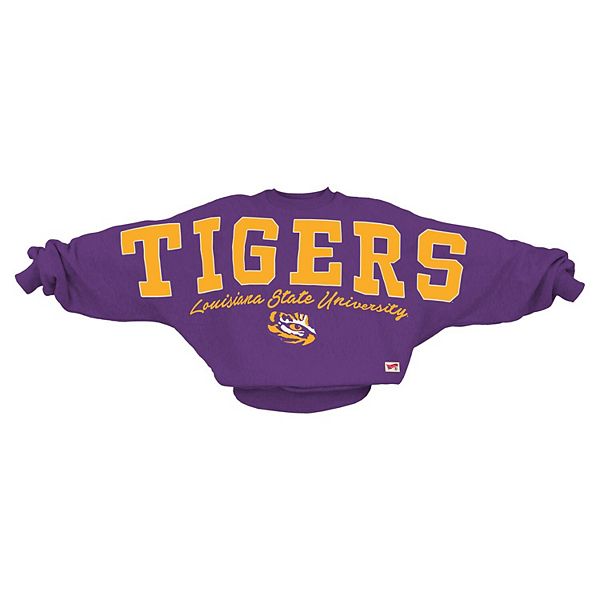 Женский фиолетовый свитшот LSU Tigers Flannigan оверсайз долман Pressbox
Женский фиолетовый свитшот LSU Tigers Flannigan оверсайз долман Pressbox
