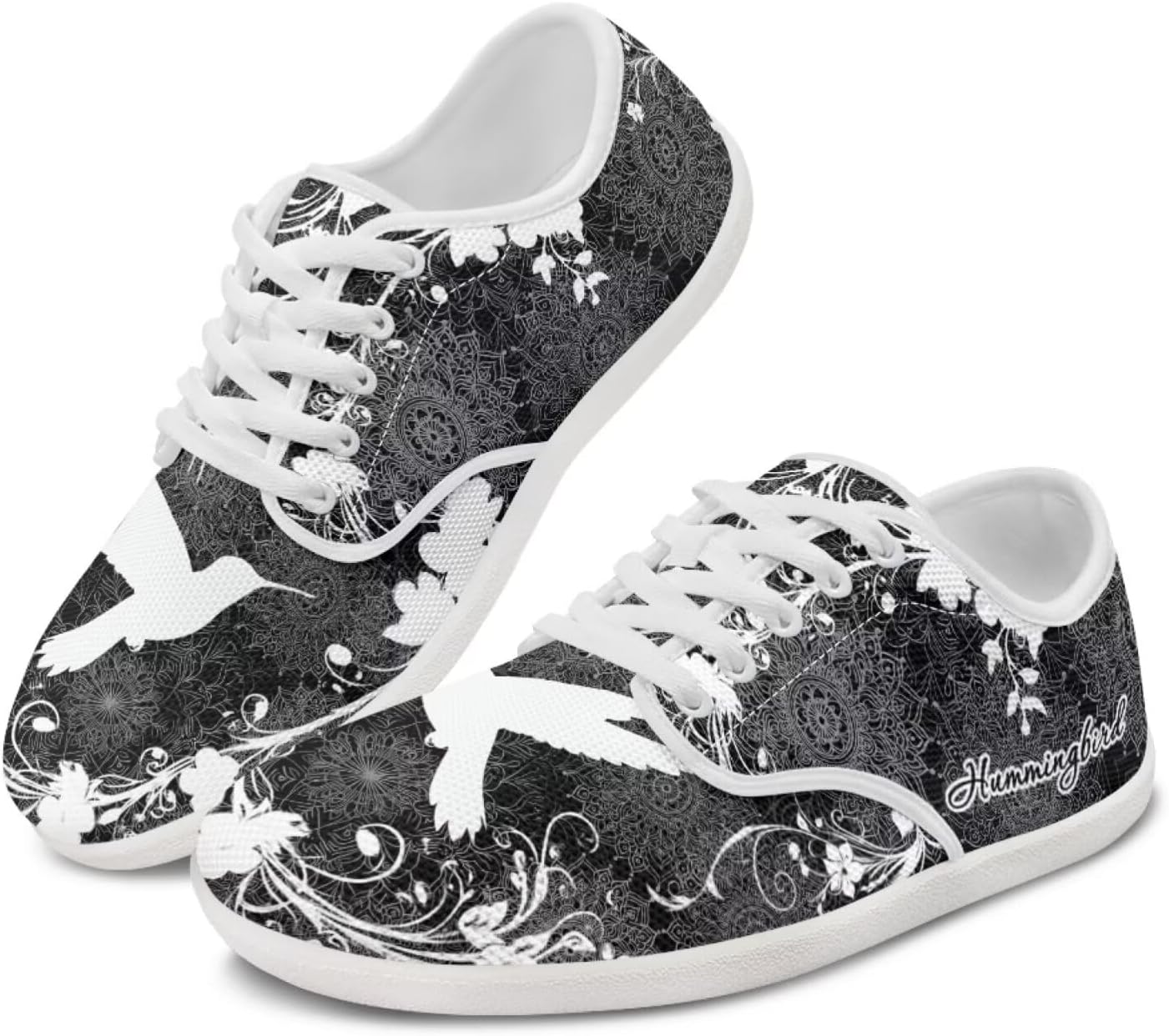 Кроссовки с широким носком для мужчин и женщин, с животным принтом, для ходьбы, с нулевым перепадом и минималистичным дизайном Pointodoor, Hummingbird Boho Mandala Print
Кроссовки с широким носком для мужчин и женщин, с животным принтом, для ходьбы, с нулевым перепадом и минималистичным дизайном Pointodoor, Hummingbird Boho Mandala Print