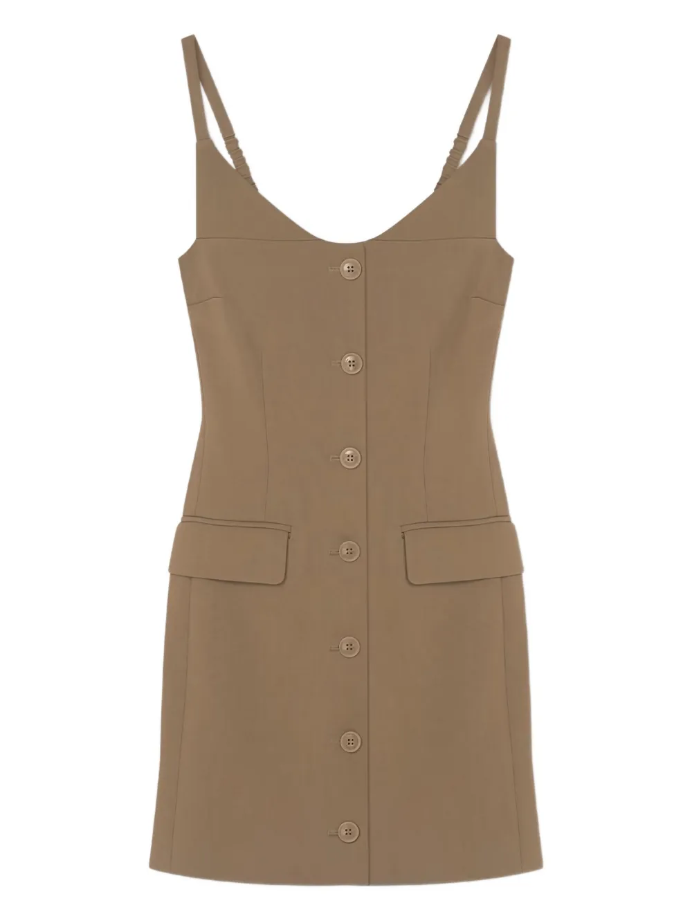 Тейлорированное мини-платье Peitho Nanushka, коричневый
Тейлорированное мини-платье Peitho Nanushka, коричневый