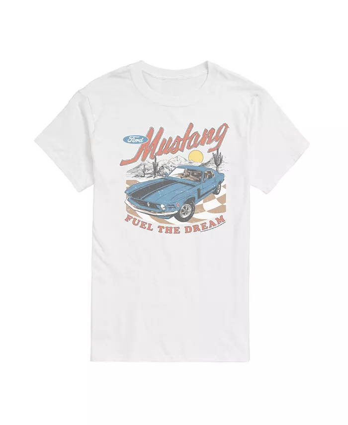 Мужская футболка с коротким рукавом Ford Mustang AIRWAVES, белый
Мужская футболка с коротким рукавом Ford Mustang AIRWAVES, белый