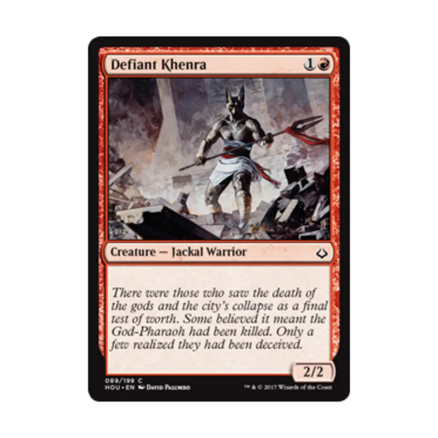 CCG Непокорный Хенра (К), MTG - Hour of Devastation
CCG Непокорный Хенра (К), MTG - Hour of Devastation