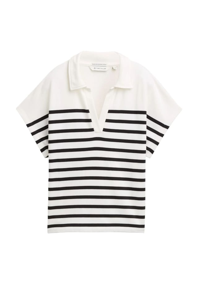 Толстовка с отложным воротником Tom Tailor, белый
Толстовка с отложным воротником Tom Tailor, белый